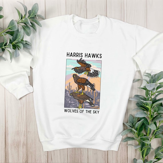 Falconry Sweatshirt, Birds of Prey, Harris Hawk Sweater Gift for Men, Gift for Women Bird Watching Sweatshirt Birdwatching Gift Bird lover