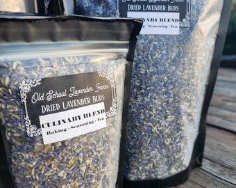 Culinary Lavender Bud Blend | Baking, Tea, Syrup Making