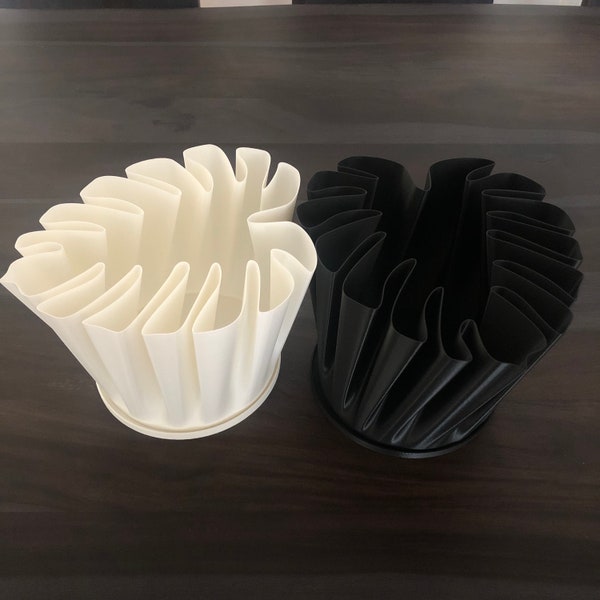 3D Print File STL Planter Drainage Monstera Plant Pot Indoor Plant Home Decor