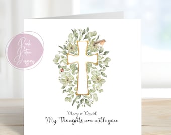 Youre Are in My Thoughts, Thinking Of You Card - Support Card, Cards for Friends, Sympathy Card, Death Of Loved One