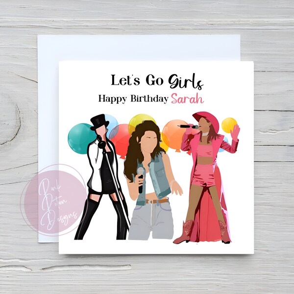 Shania Twain Birthday Card - Etsy