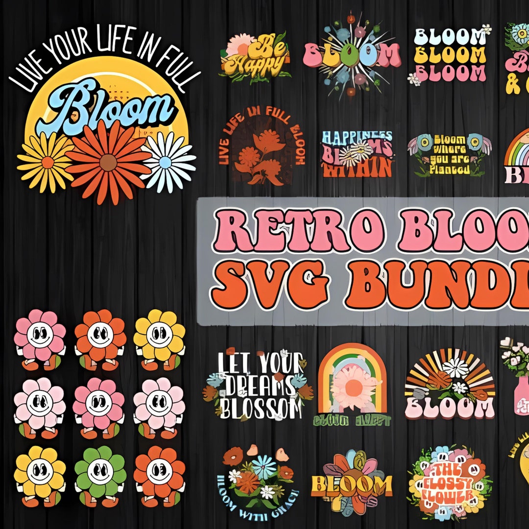 Retro 80s Digital Files, SVG PNG JPG, Clipart, Cut Files, Graphics ...