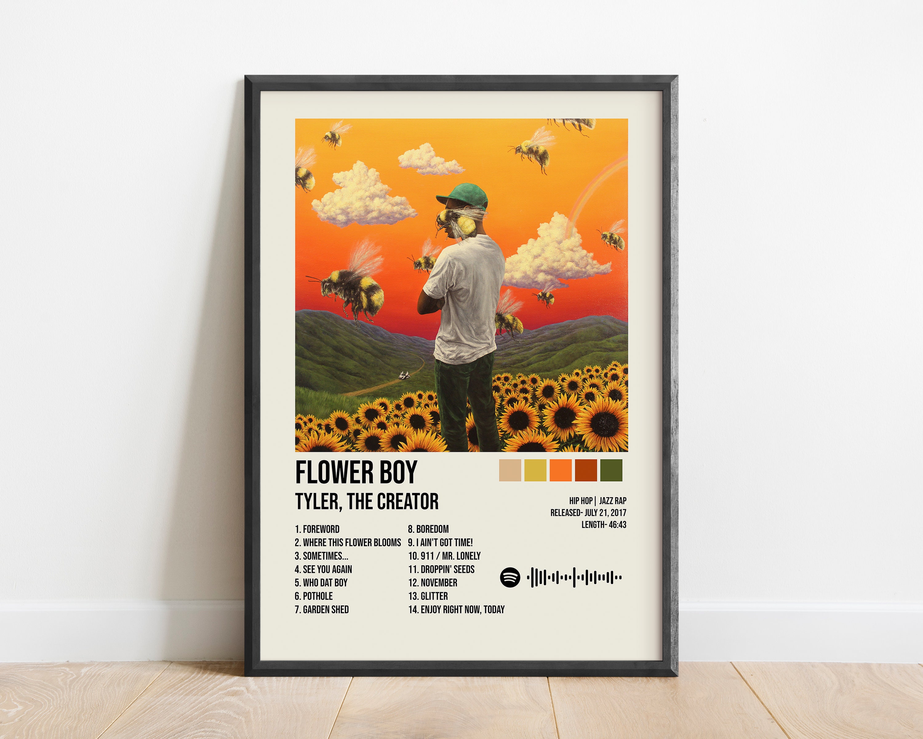 Tyler The Creator 'GOLF Flower Boy' Poster – Posters Plug