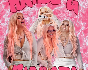 Karol G Bootleg Style PNG