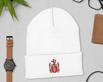 Custom Embroidered Crest Winter Hat