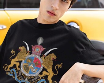 Pahlavi Imperial Coat of Arms Crest Unisex classic tee