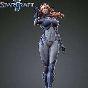 Starcraft Nova stl nsfw 3d figure