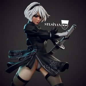 2B Nier Automata - 3d figure