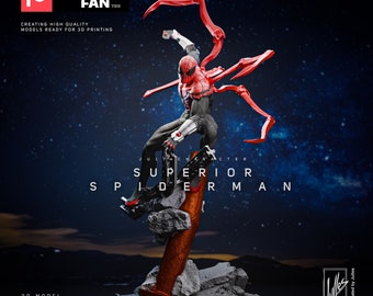 Überlegene Spiderman STL 3D-Figur