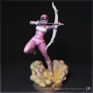 pink power ranger stl nsfw 3d figure