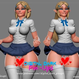 Zelda stl nsfw 3d figure