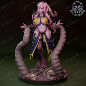 Jigglystix Mother of Mindflayers stl 3d figure