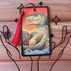 Dinosaur Tarot Card Bookmarks