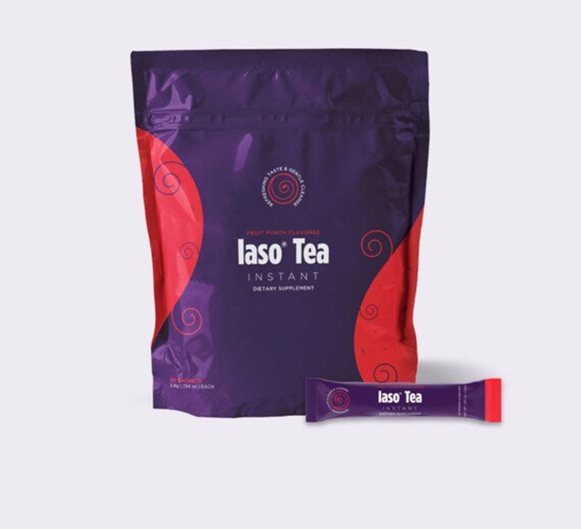 IASO Instant Tea, 1 Full Bags, 25 Sachets Instant Tea Etsy