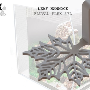 Blatt Hängematte, passend für Fluval Flex 57L Aquarium