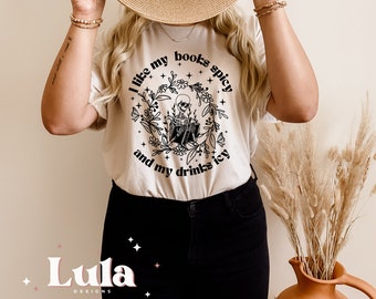I Like My Books Spicy - BookTok - Women's PNG - Book PNG
