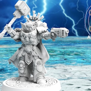 Asgardian Crash Captain kit Sculpted by Atlan Forge
