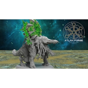 Aegyptian Soul Devourer - 3d Printed Sculpted by Atlan Forge