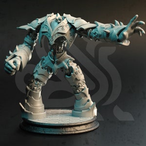 Orodvylian - Arcane Golem - 3d Printed Miniatures Sculpted by DM Stash