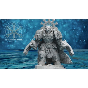 Asgardian Aegis Captain - Modular Unit 3d Printed Sculpted by Atlan Forge
