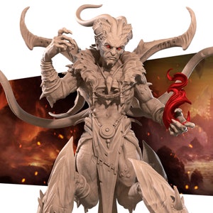 Lord of Destruction - 3d printed miniatures sculpted by BiteTheBullet