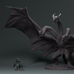 King Kaiju Carnivora - 3d Printed Miniature Sculpted by Dinoworld