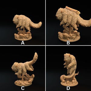 Wind Spirit - 3d Printed Miniature by Dragon Trappers Lodge