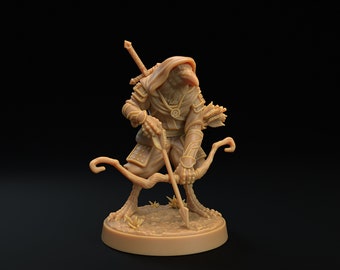 Raven Lord - Rise of the Farmomancer - 3d Printed Miniatures Sculpted by Dragon Trappers Lodge