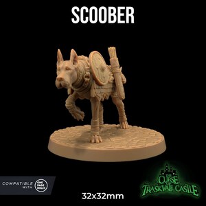 Scoober - 3d Printed Miniature by Dragon Trappers Lodge