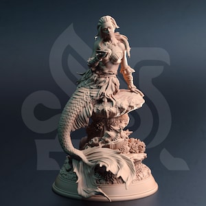 Deep Sea Sirens - 3d Printed Miniatures Sculpted by DM Stash
