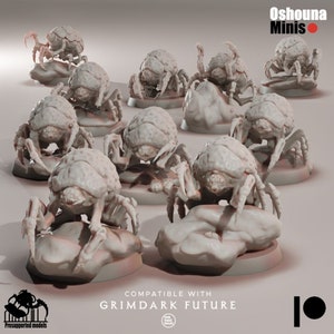 Alien Bug Squad - Deep Hive - 3d Printed Miniature by OshounaMinis