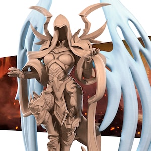 Seraphim of Hope - 3d printed miniatures sculpted by BiteTheBullet