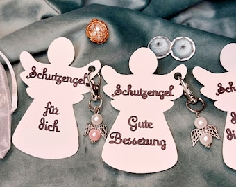 Schutzengel schlusselanhänger | Glücksbringer | anhänger | Geschenk | Weinachten | Kommunion