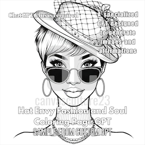 Unleash Your Creative Potential with Hat Envy Fashion and Soul: A Unique GPT for creating Images and Affirmations