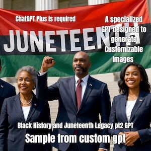 Créez des visuels cinématographiques émotionnels de Juneteenth rendant hommage à Black Legacy avec une précision historique, des scènes personnalisées et de puissants outils de narration