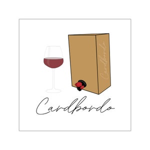 Cardbordo - Adesivi quadrati in vinile