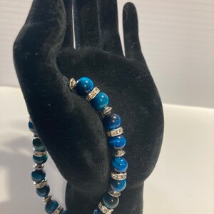Blue Tiger’s eye bracelet