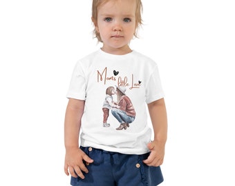 Moms Little Love Baby-Shirt, Muttertags Shirt, Geschenk T-Shirt, Muttertag Geschenk, Mama Shirt, Liebe Mama Shirt
