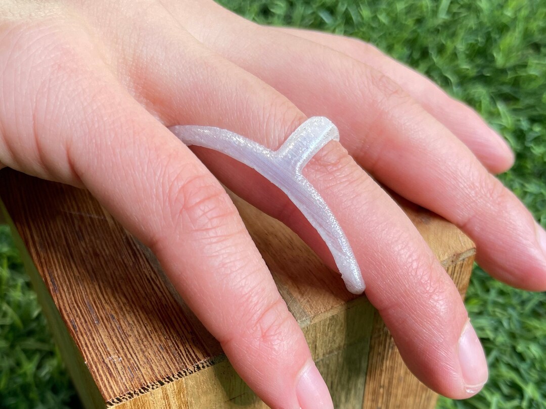 Finger Splint Ring arthritis Ring Splint Mallet Finger Etsy Canada