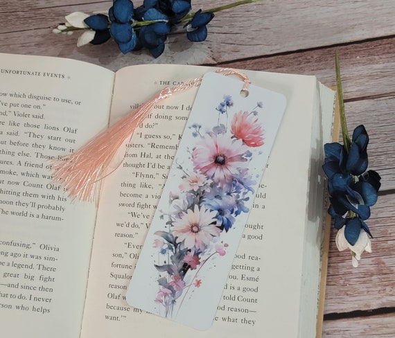 Floral Beauty Sublimation Bookmarks