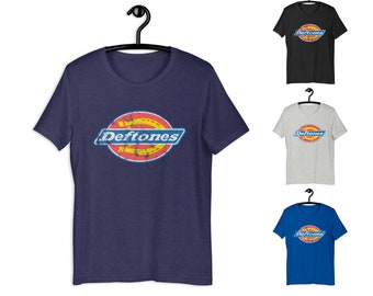 Deftones Dickies Logo T-shirt Deftones Tee Deftones Merchandise Vintage Band Shirt Worn Distressed Rare Throwback