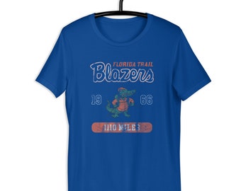 Florida Trail Blazers T-shirt Florida Trail FT Hiker Trash Shirt Hiker Hiking Thru-hiker Thruhiker Shirt Worn Distressed Vintage Retro