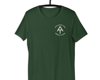 Appalachian Trail T-Shirt AT Hiker Hiking Thru-hiker Thru-Hiker Georgia to Maine Shirt Worn Distressed Classic Vintage Retro