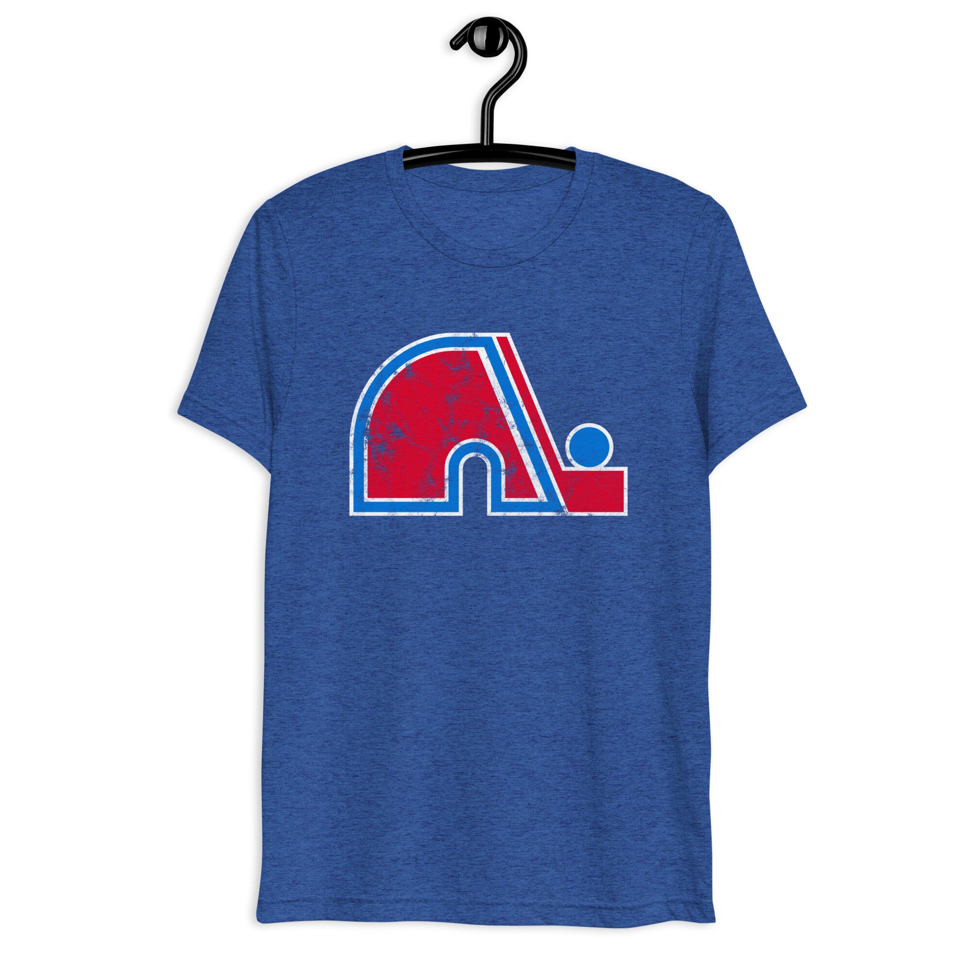 T-shirt Vintage Hockey Sur Glace – Joueur Bleu – Design Rétro Pour Coachs Et Fans