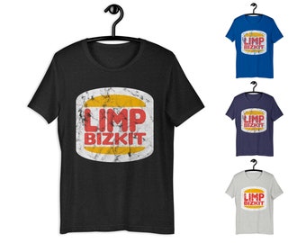 Limp Bizkit Burger King T-Shirt Vintage Distressed Worn