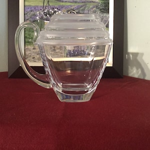 Royales de Champagne crystal pitcher