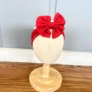 Red baby Headwrap