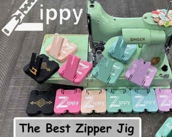 Zippy!  The BEST zipper jig available on the market!  Not just printed, every detail thoughtfully designed!