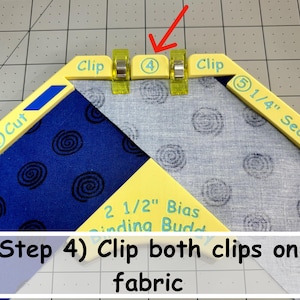 Schrägbindung Buddy für Schrägbindungen - Perfektes Werkzeug für alle Quilt- und Nähbegeisterte! Neue Größen jetzt verfügbar!!! Bild 8