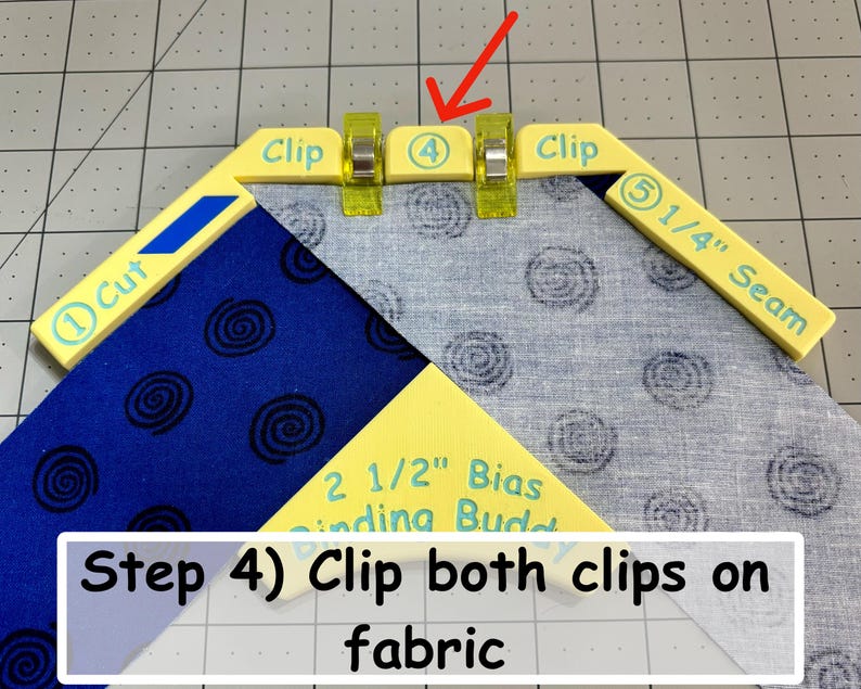 Schrägbindung Buddy für Schrägbindungen - Perfektes Werkzeug für alle Quilt- und Nähbegeisterte! Neue Größen jetzt verfügbar!!! Bild 8